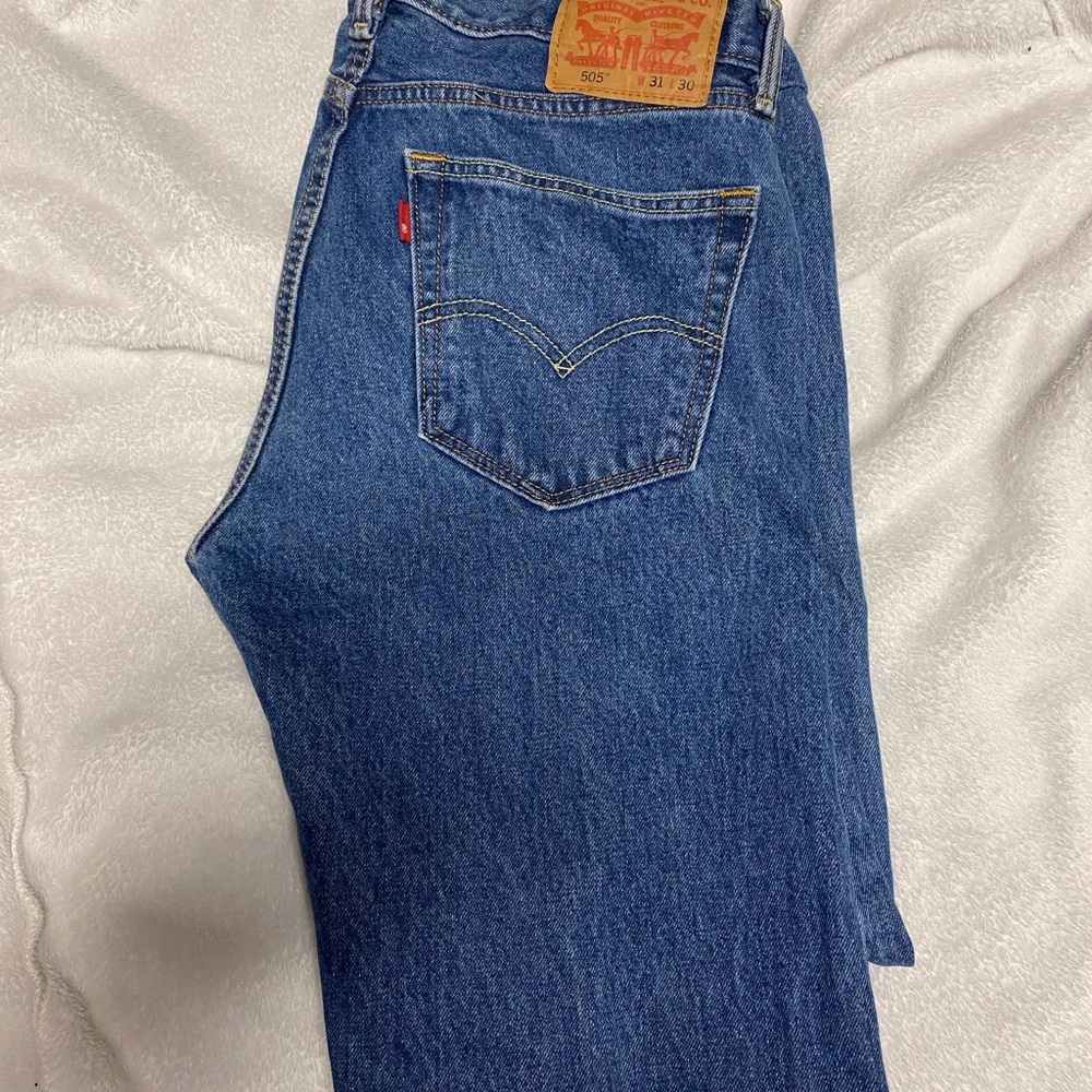 Levi's Blue Straight Jeans Classic Style 31x30